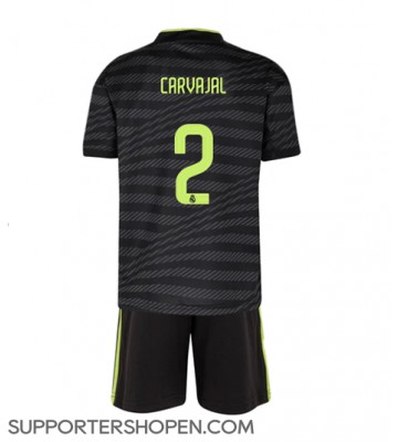 Real Madrid Daniel Carvajal #2 Tredje tröja Barn 2022-23 Kortärmad (+ korta byxor)